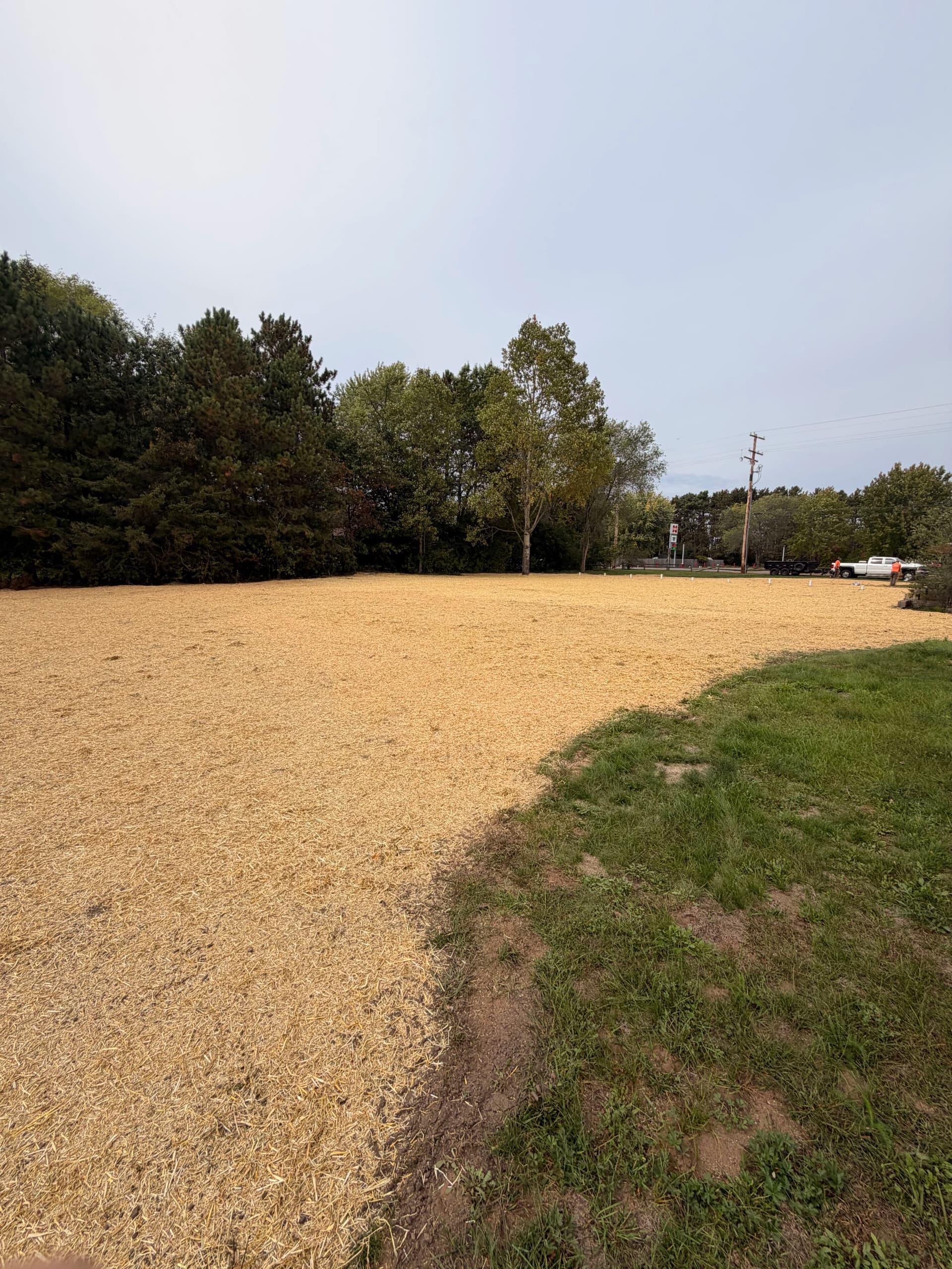 250 Yards of Screened Dirt and a Brand New Lawn Near Lake Wissota