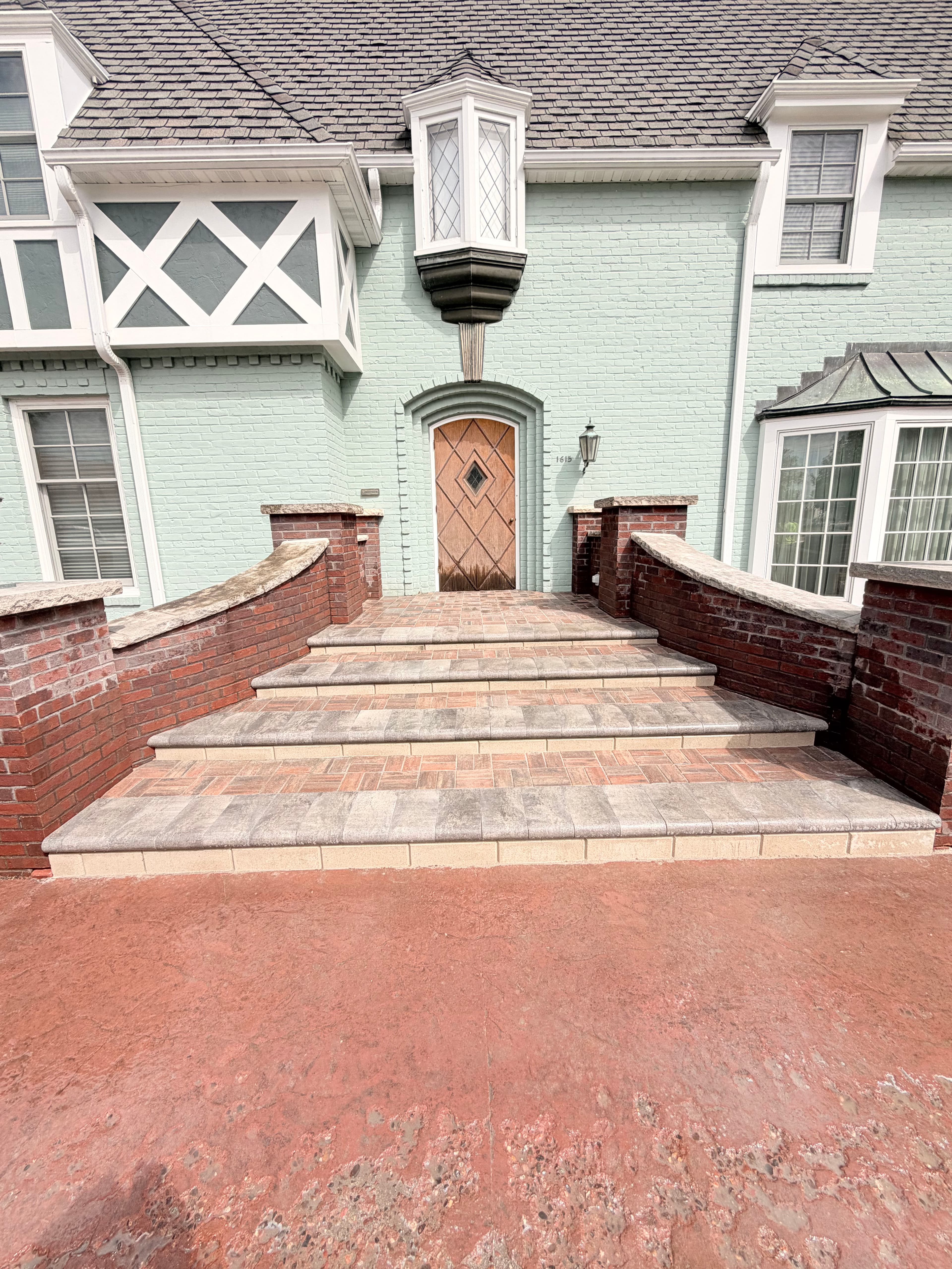 Project Crumbling Front Steps Rebuilt Right in Eau Claire image