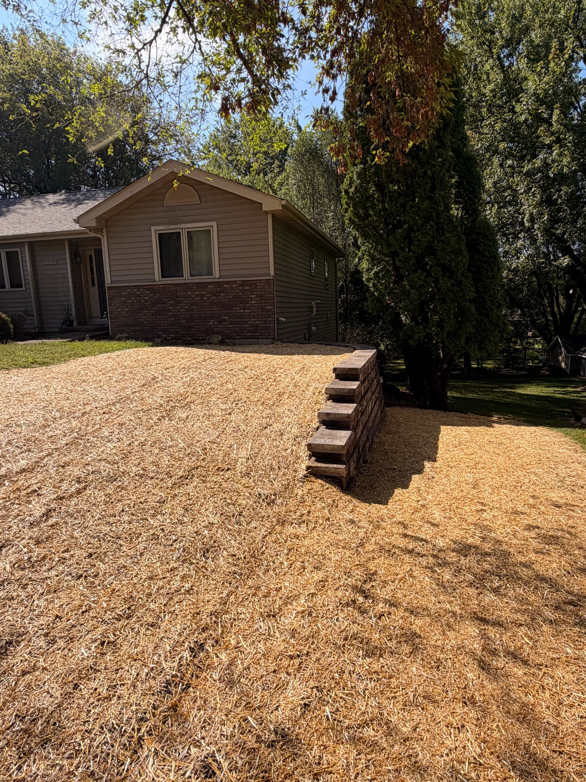 Gallery photos for 40-Foot Retaining Wall Replacement in Eau Claire: Image #4