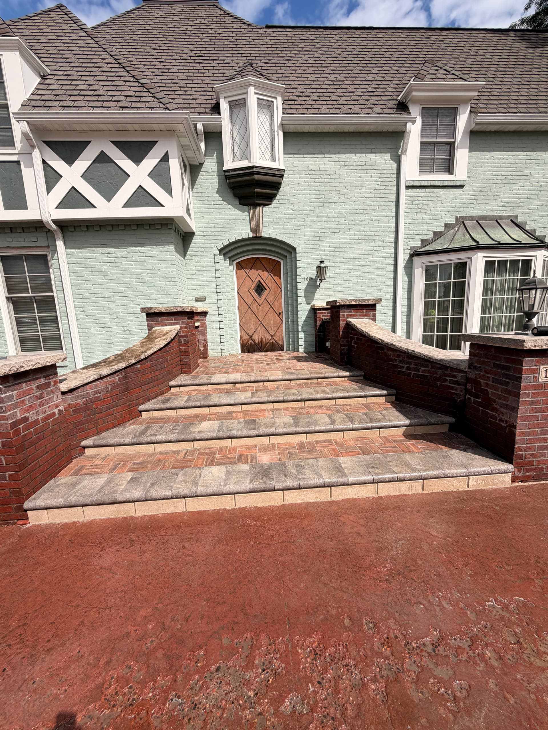 Gallery photos for Crumbling Front Steps Rebuilt Right in Eau Claire: Image #2