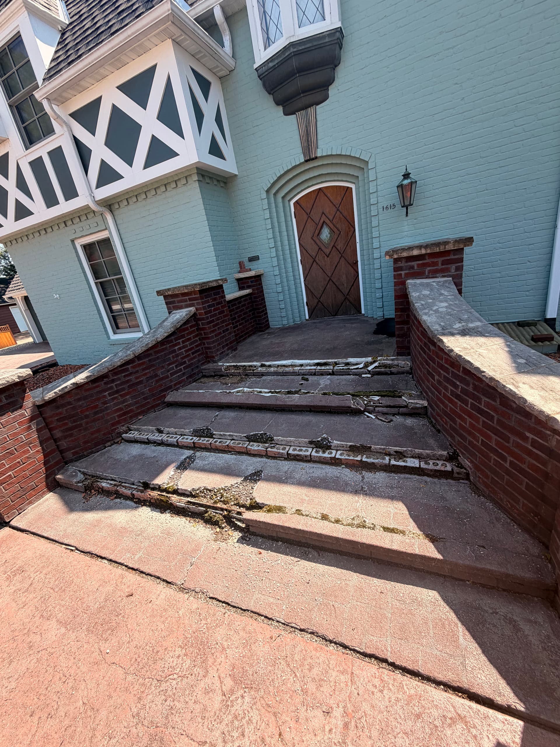 Gallery photos for Crumbling Front Steps Rebuilt Right in Eau Claire: Image #3