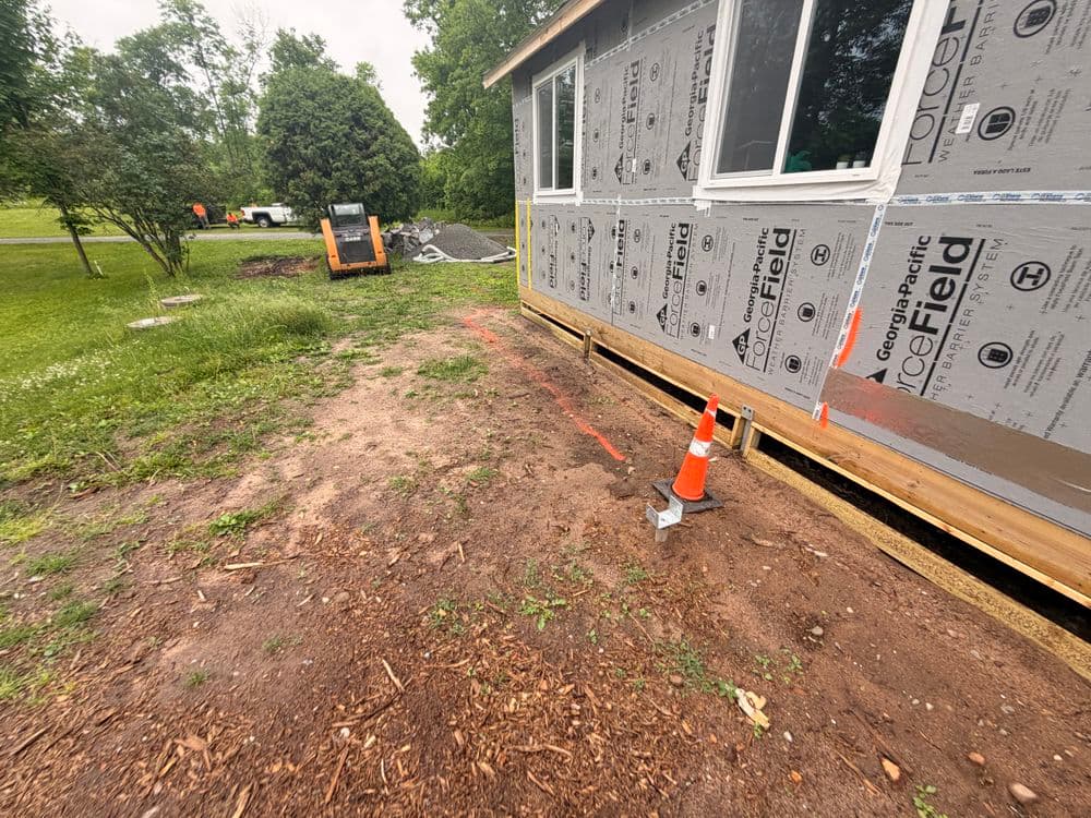 Gallery photos for Full Landscaping Overhaul with Boulder Walls and Gravel Driveway in Luck, WI: Image #5